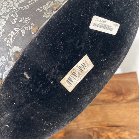 Two floral decorative boxes - Picture 8 of 12